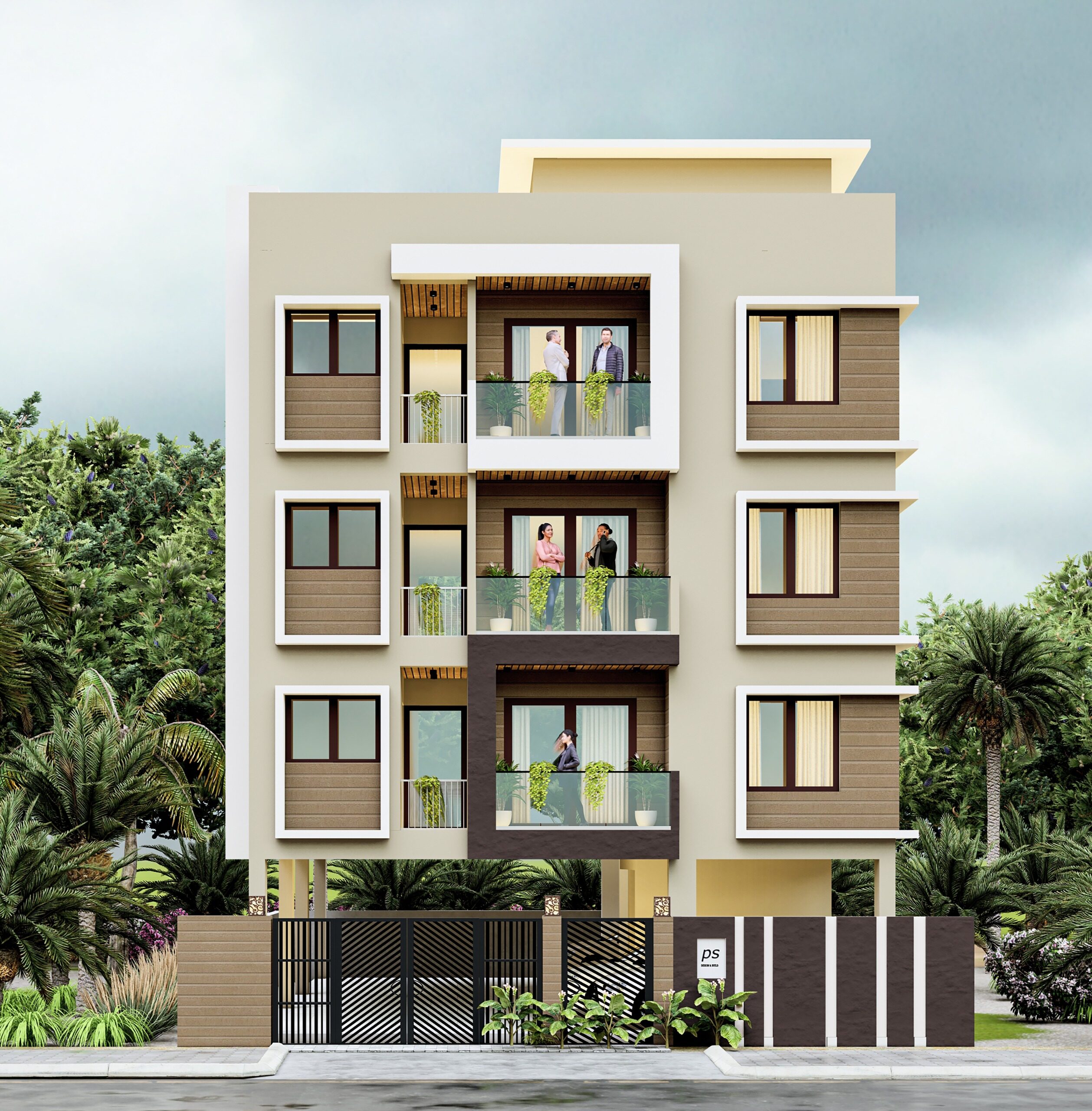 Exclusive 2 BHK apartment at K7, Kalinga Vihar